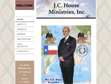 Tablet Screenshot of jchouseministries.com